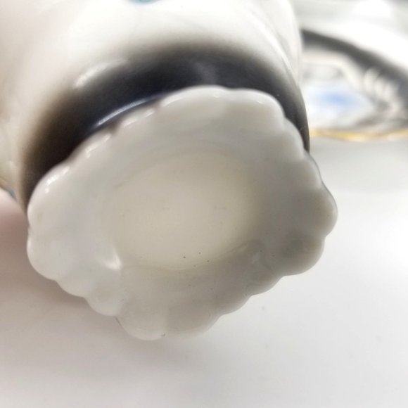 Dragon Ware Japanese Moriage Tutani Set 6 Demitasse Coffee Cup Saucer - Picture 4 of 14